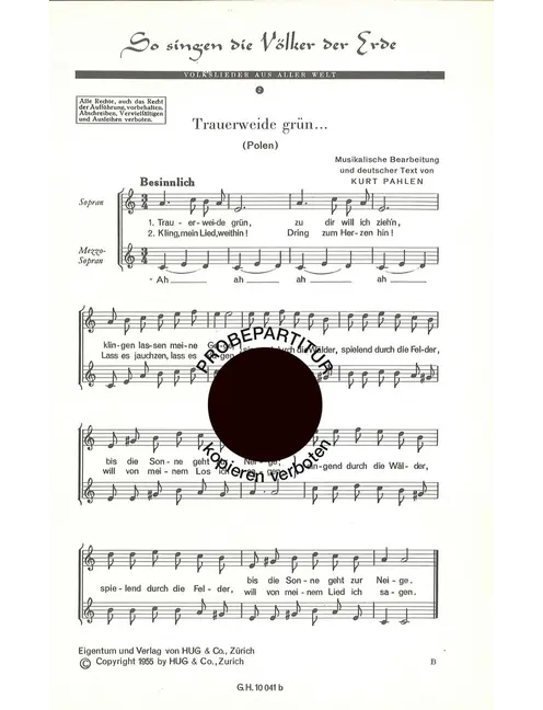 So singen die Völker der Erde 2